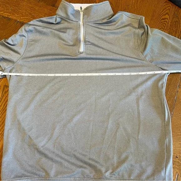 Kenneth Cole Golf Gray 1/2 Zip size men’s S - Picture 5 of 9